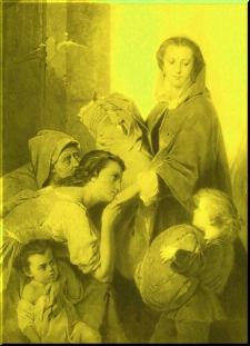 A picture depicture of a woman believed to be The Virgin Mary 